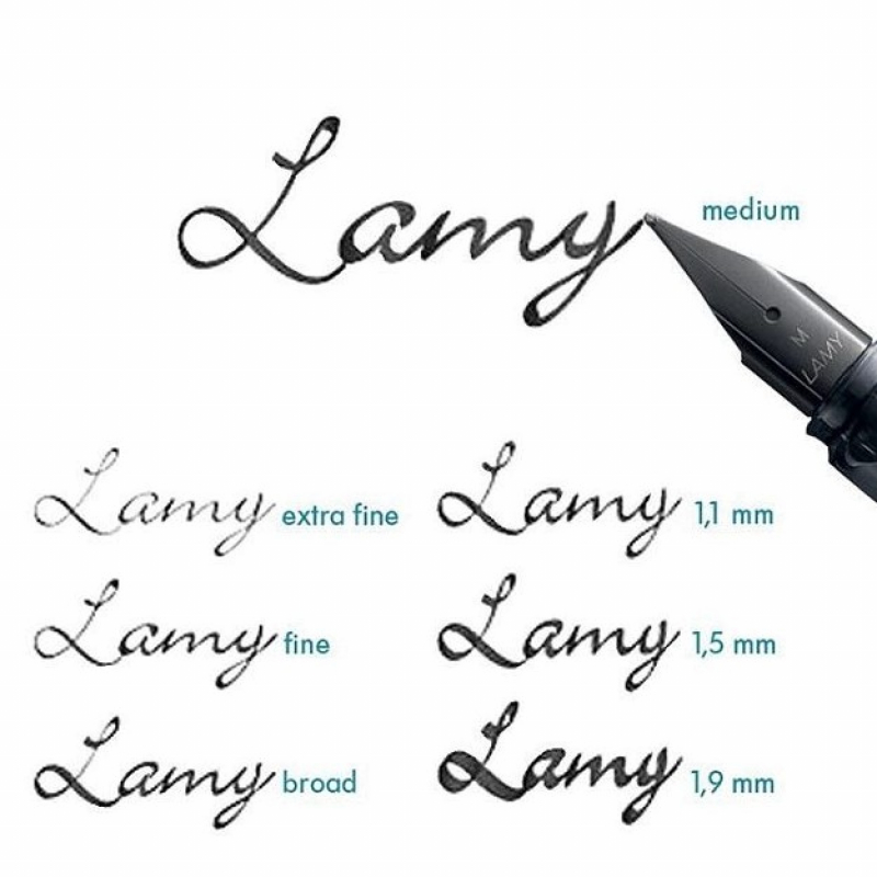 Виды перьев Lamy